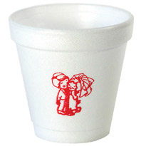4 oz Personalized Foam Cup